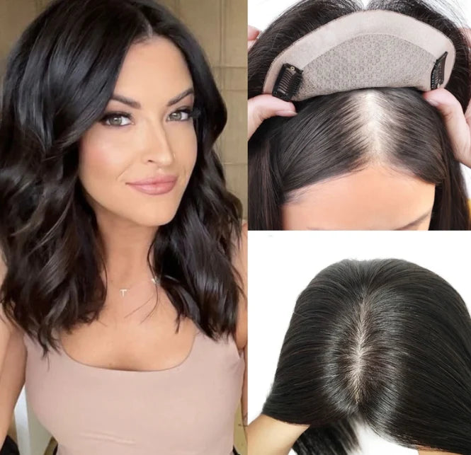 ¿Poco cabello o poco volumen en la parte superior?